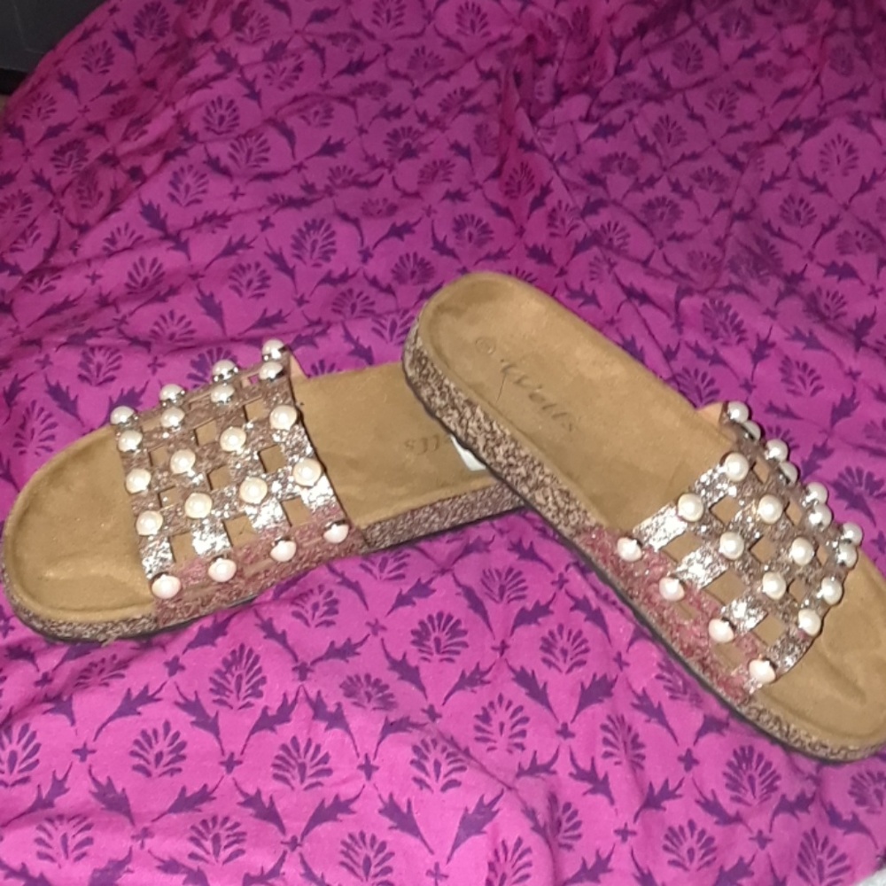 Rose Gold Sandals